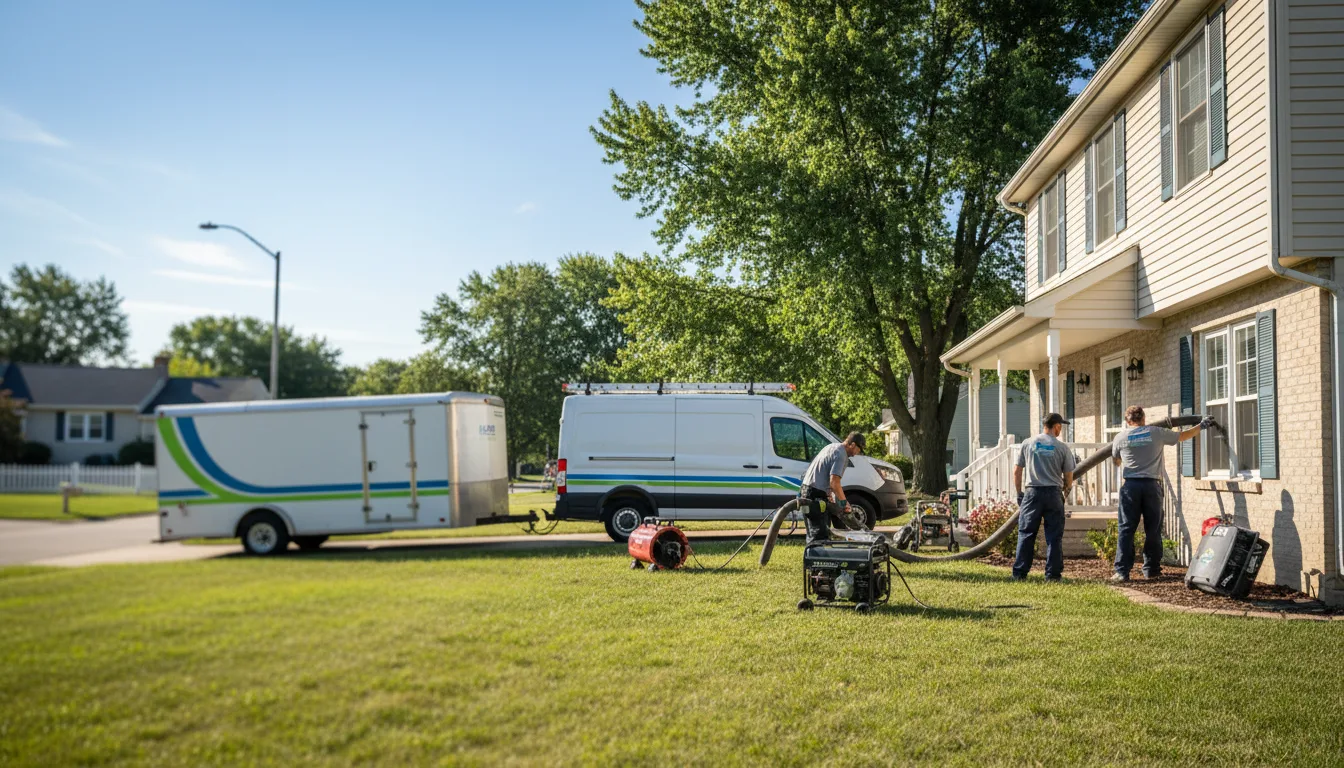 Flooded Basement Restoration And Cleanup With Repair in Almena, KS near me